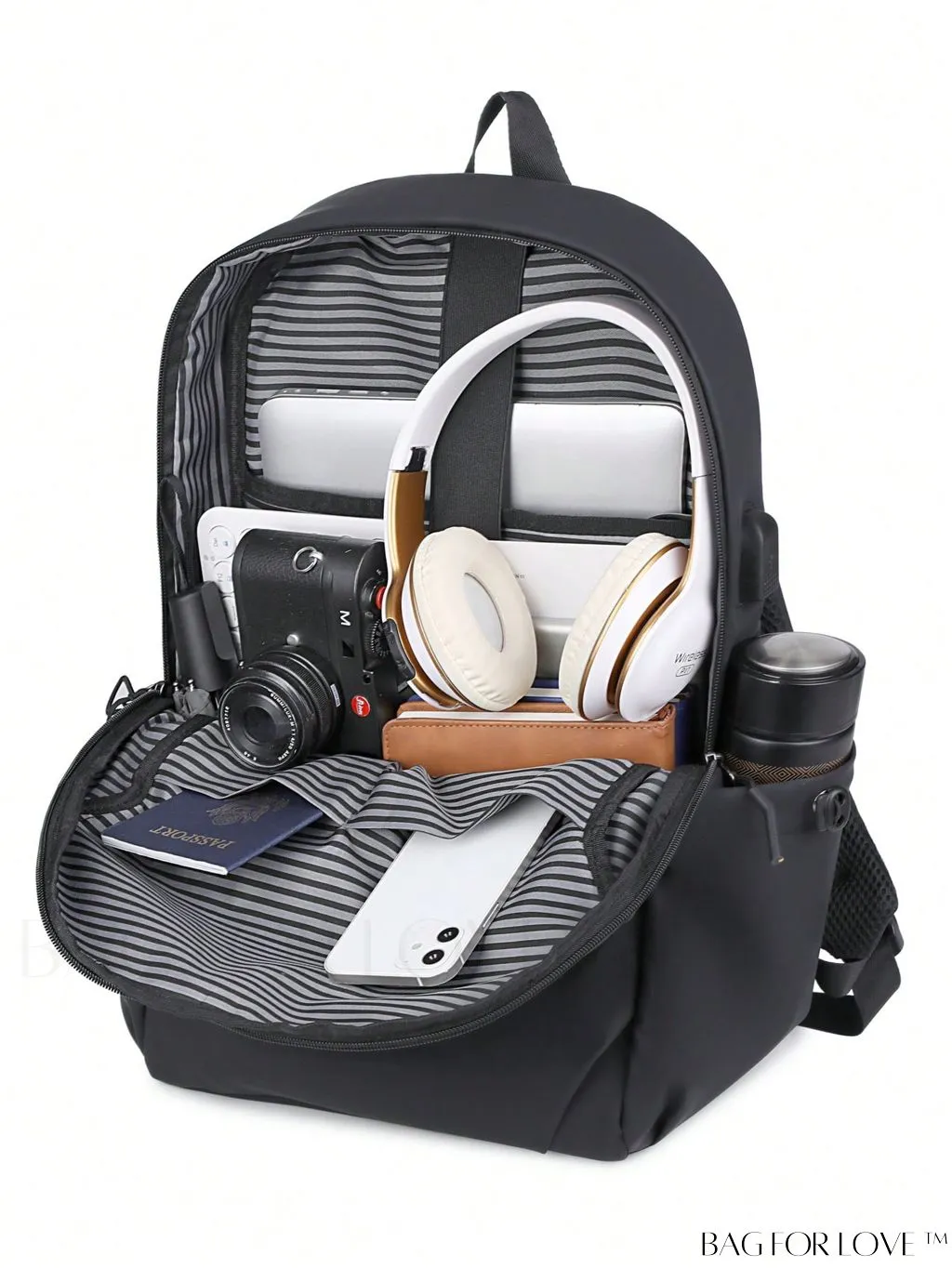 BagForLove - Waterproof Medium Laptop Backpack with Minimalist Drawstring Design