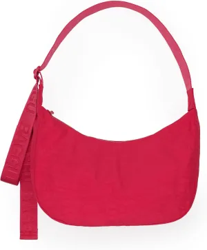 BAGGU Medium Nylon Crescent Bag - Candy Apple