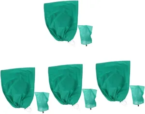 balacoo Pcs Frostproof Plant Covers Winter Tree Covers for Freeze Protection Non-Woven Plant Bag for Shrubs Garden Use