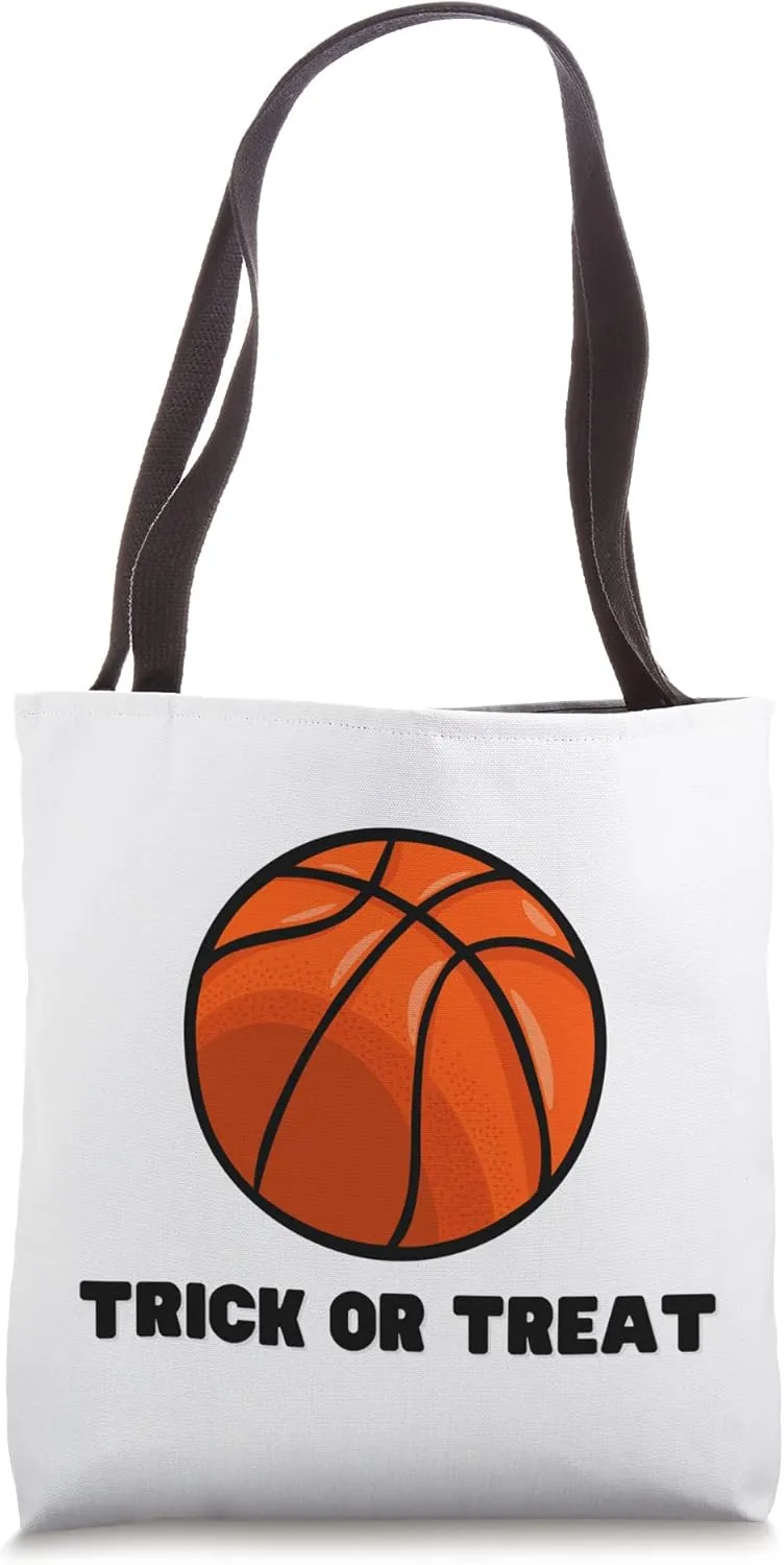Basketball Trick or Treat Bag Tote Bag