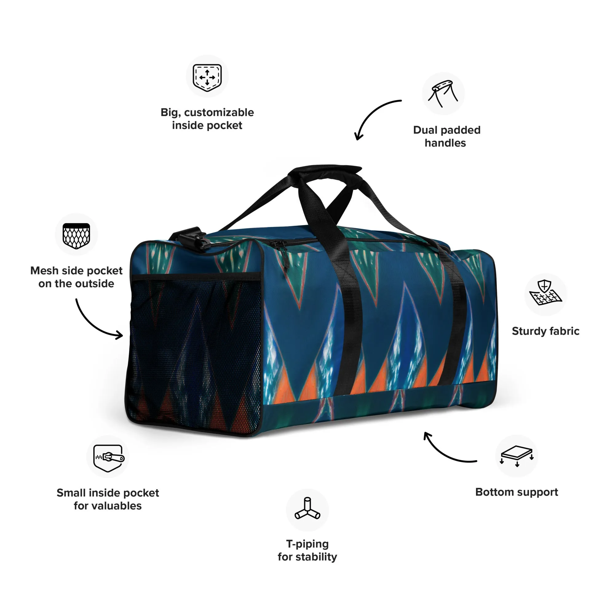 Bay Jetties Duffle Bag