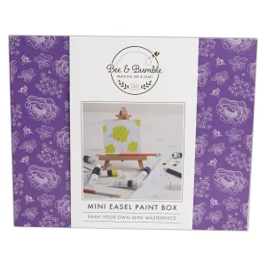 Bee & Bumble Mini Easel Paint Box Craft Set