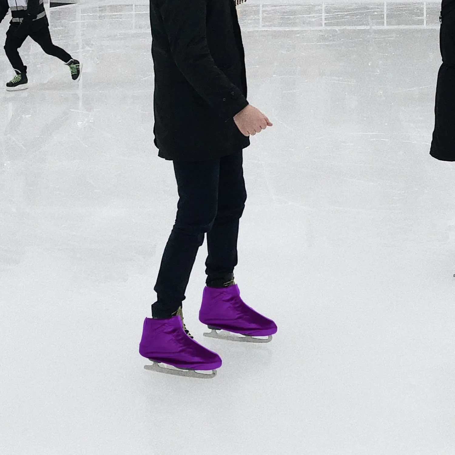 BESPORTBLE 1 Pair of Skate Boot Covers Ice Skating Boot Protectors Skatewear for Figure Skating Ice Skating Roller Skates