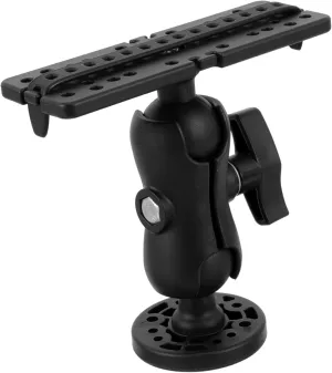 BESPORTBLE Adjustable Fish Finder Mount for Boat Multifunctional Bracket Quick Install