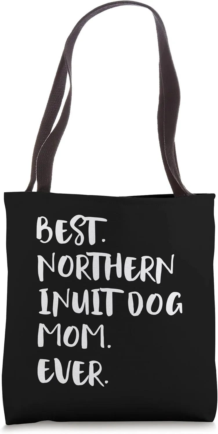 Best Northern Inuit Dog Mom Ever Tote Bag