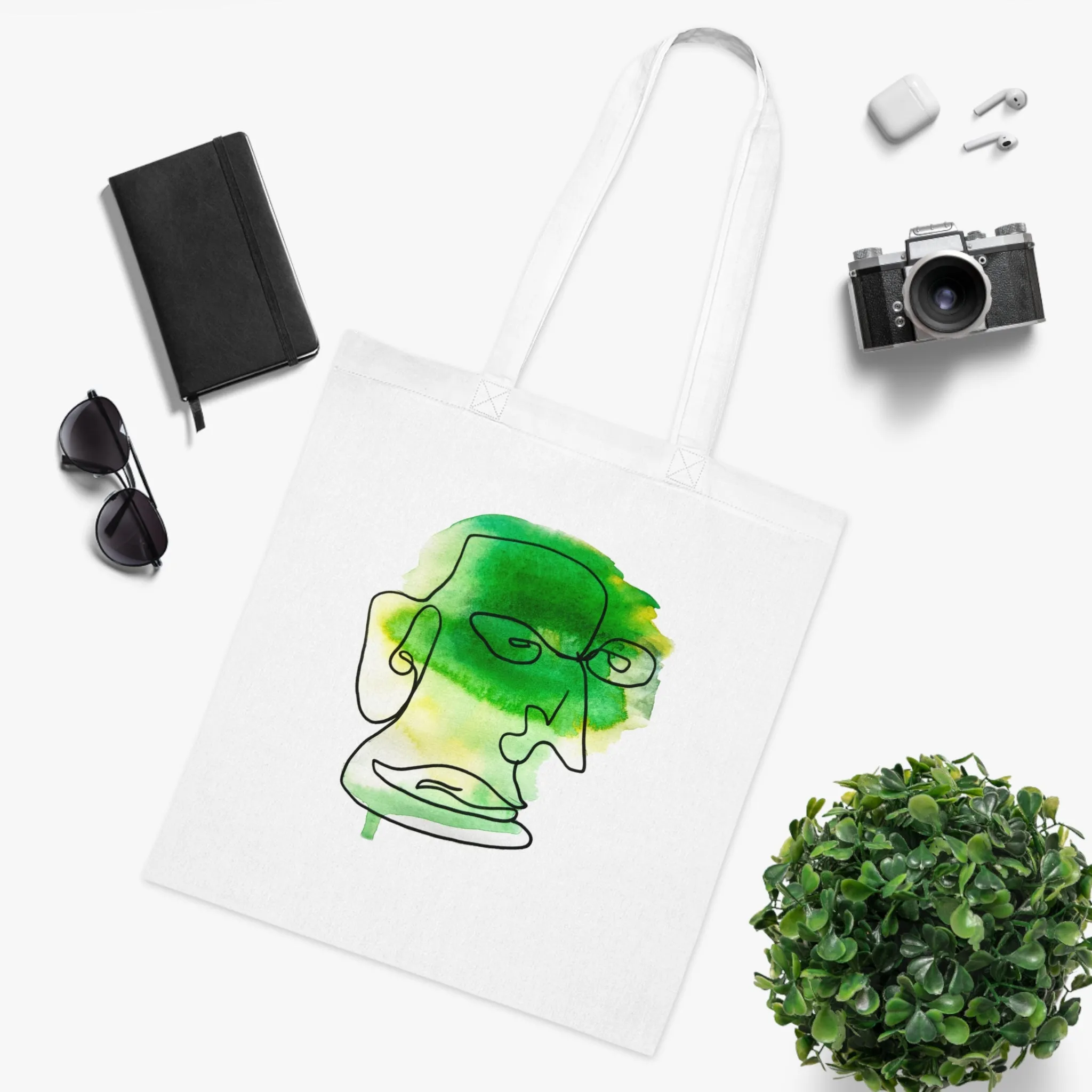 Better Vision - Versatile 100% Cotton Tote: Vibrant Colors, Light & Practical