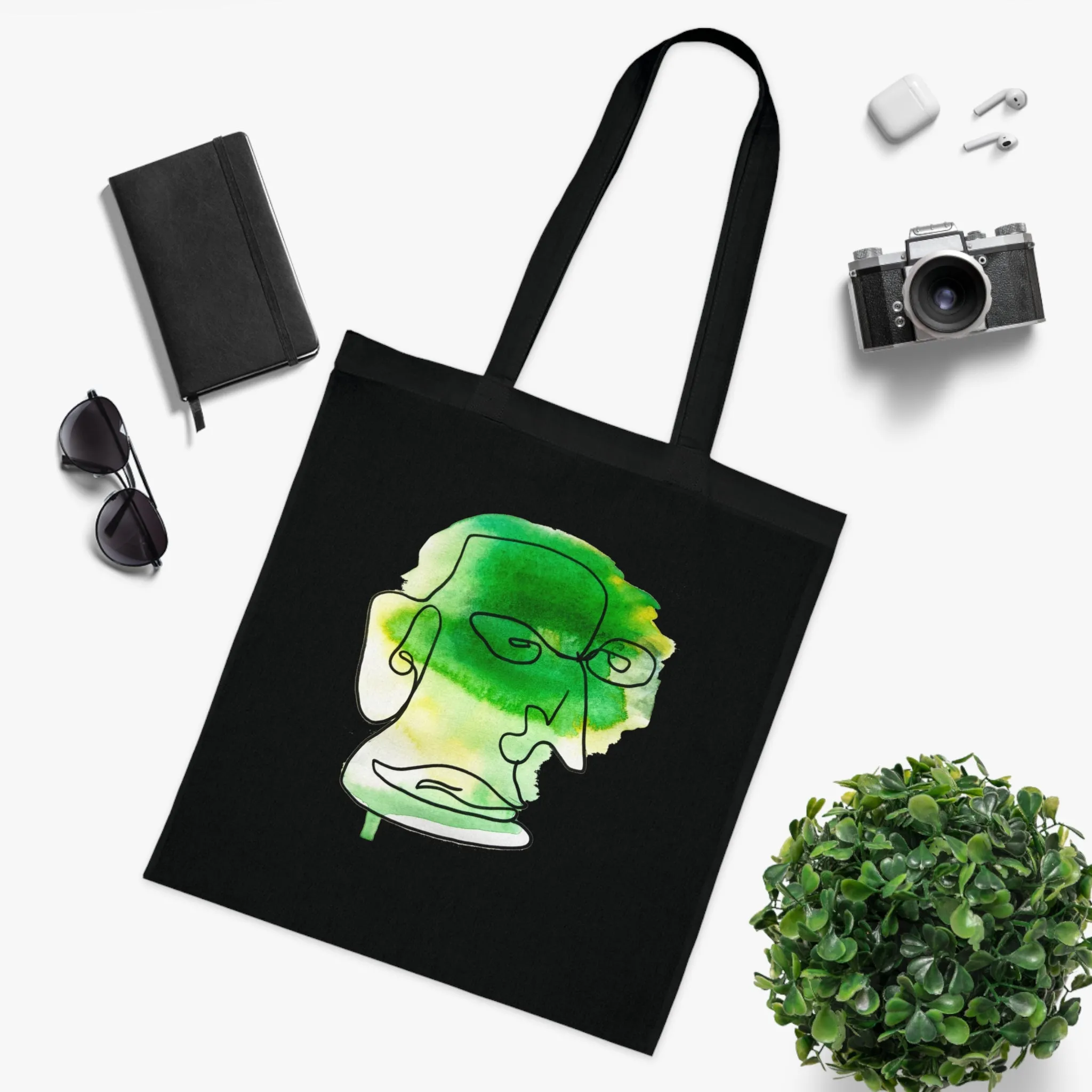 Better Vision - Versatile 100% Cotton Tote: Vibrant Colors, Light & Practical