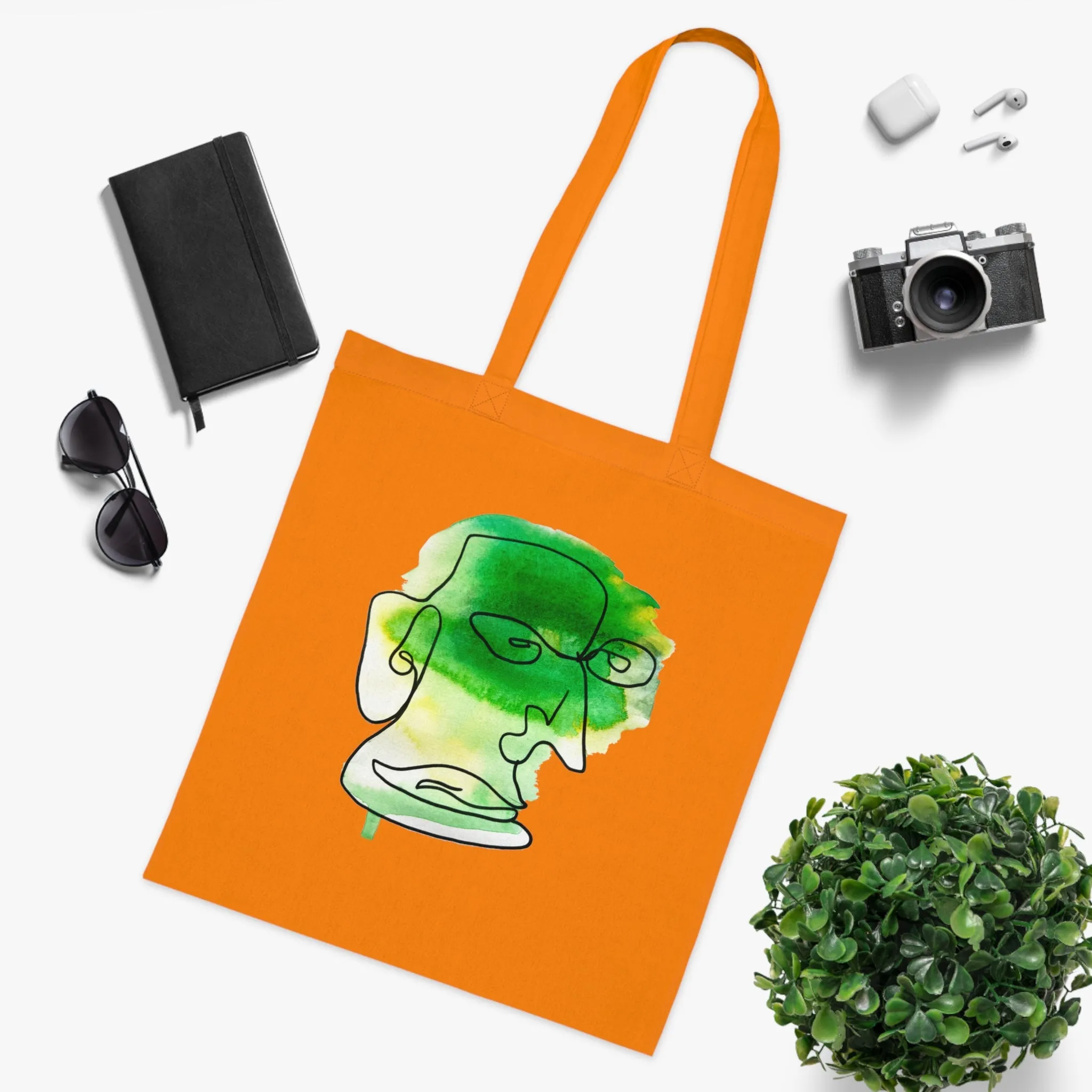 Better Vision - Versatile 100% Cotton Tote: Vibrant Colors, Light & Practical