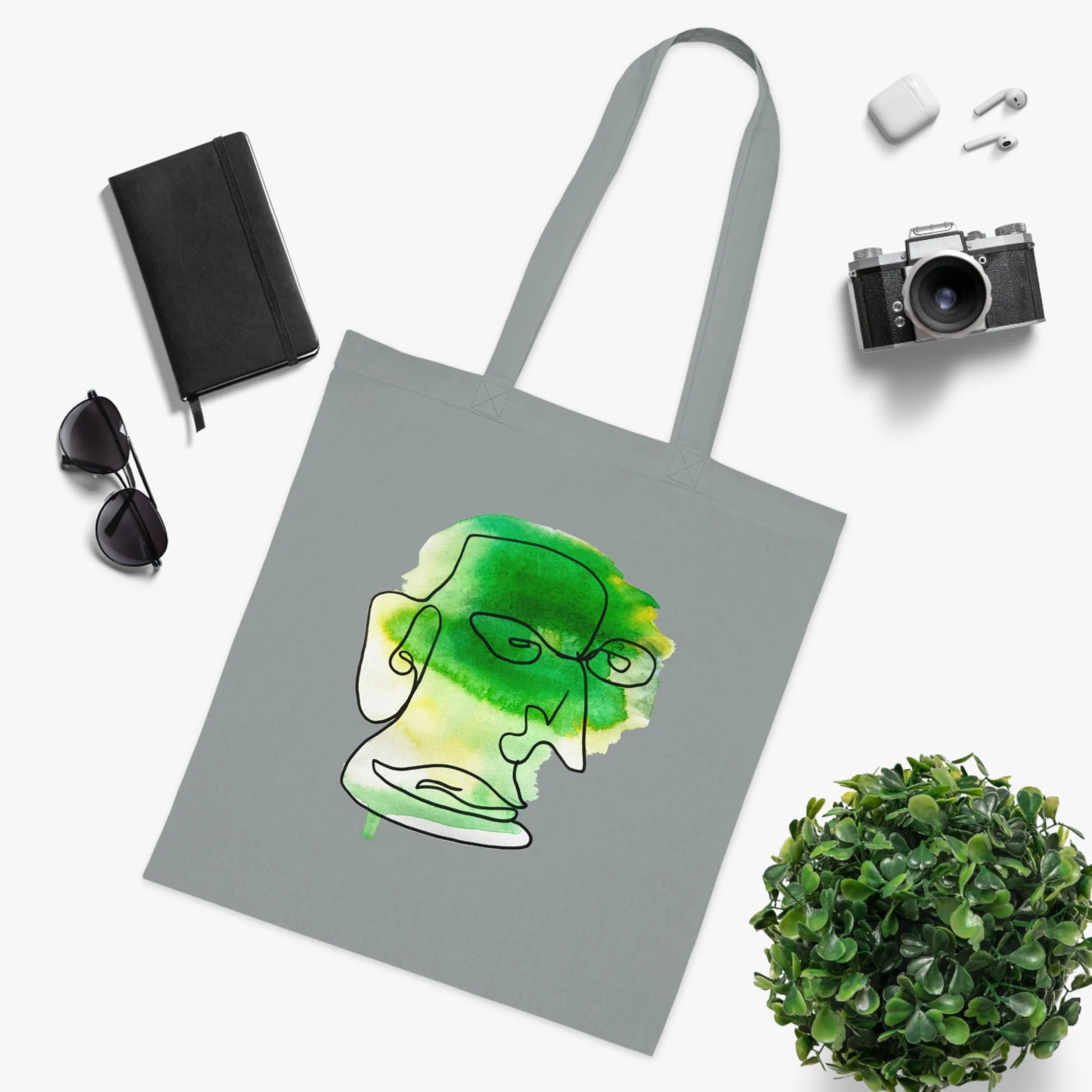 Better Vision - Versatile 100% Cotton Tote: Vibrant Colors, Light & Practical