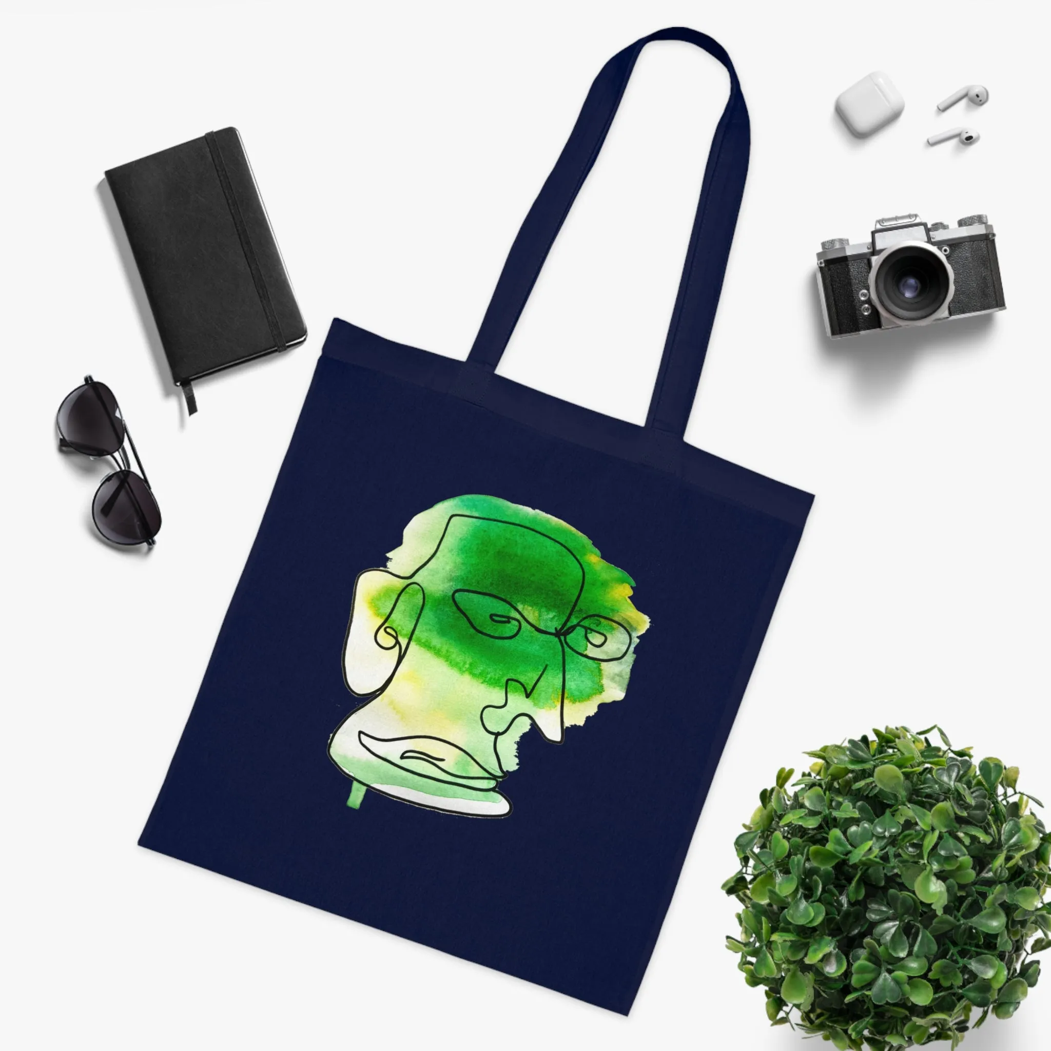 Better Vision - Versatile 100% Cotton Tote: Vibrant Colors, Light & Practical