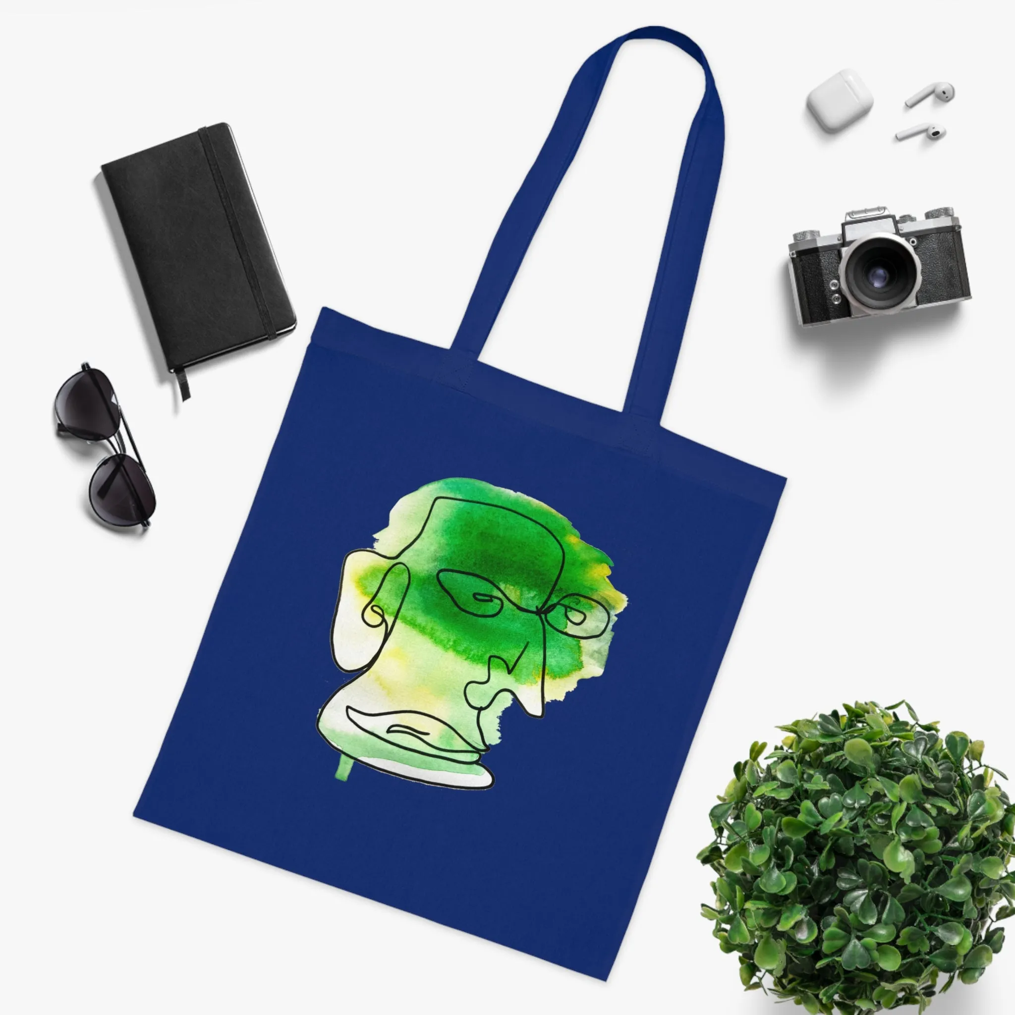 Better Vision - Versatile 100% Cotton Tote: Vibrant Colors, Light & Practical