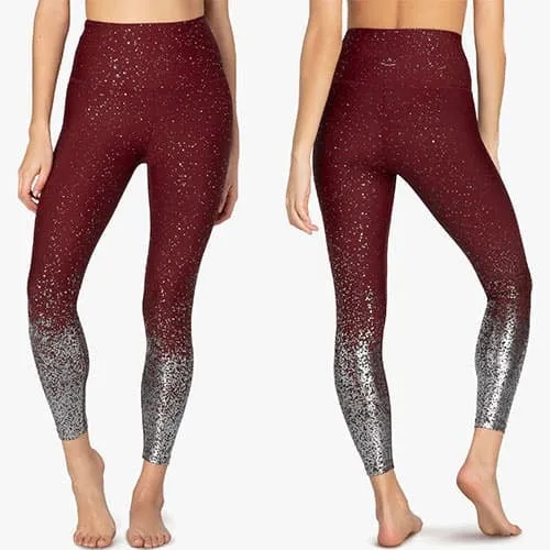 Beyond Yoga Alloy Ombre High Waisted Midi Legging