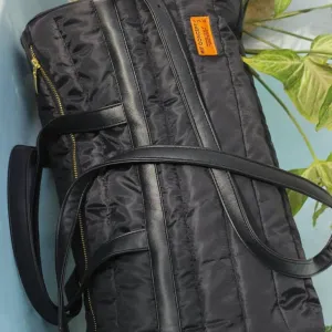 Black Puffer Duffle bag