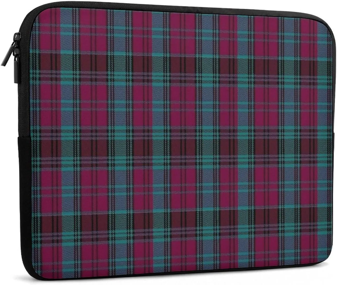 Black Watch Tartan Pattern All Print Hands Free Withdrawal Laptop Bag Unisex