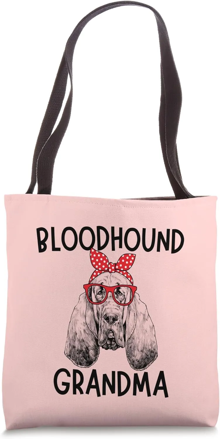 Bloodhound Grandma Blood Hound Dog Nana Mother's Day Tote Bag