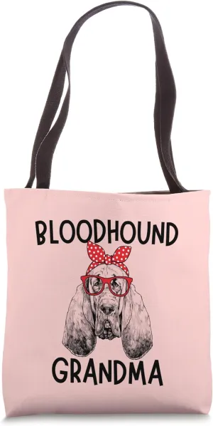 Bloodhound Grandma Blood Hound Dog Nana Mother's Day Tote Bag