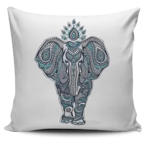 BLUE ELEPHANT PILLOW COVERS