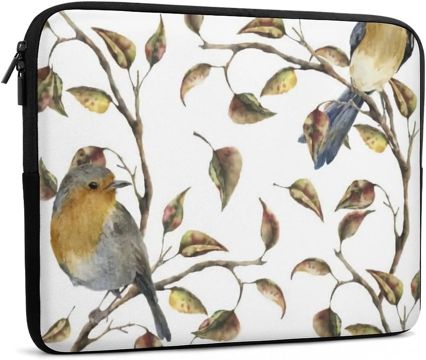 Blue Quaker Parrots All Print Hands Free Withdrawal Laptop Bag Unisex