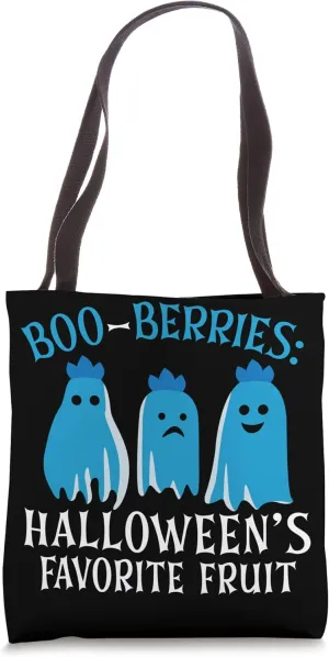 Blueberry Halloween Trick Or Treat Blueberries Fruit Tote Bag
