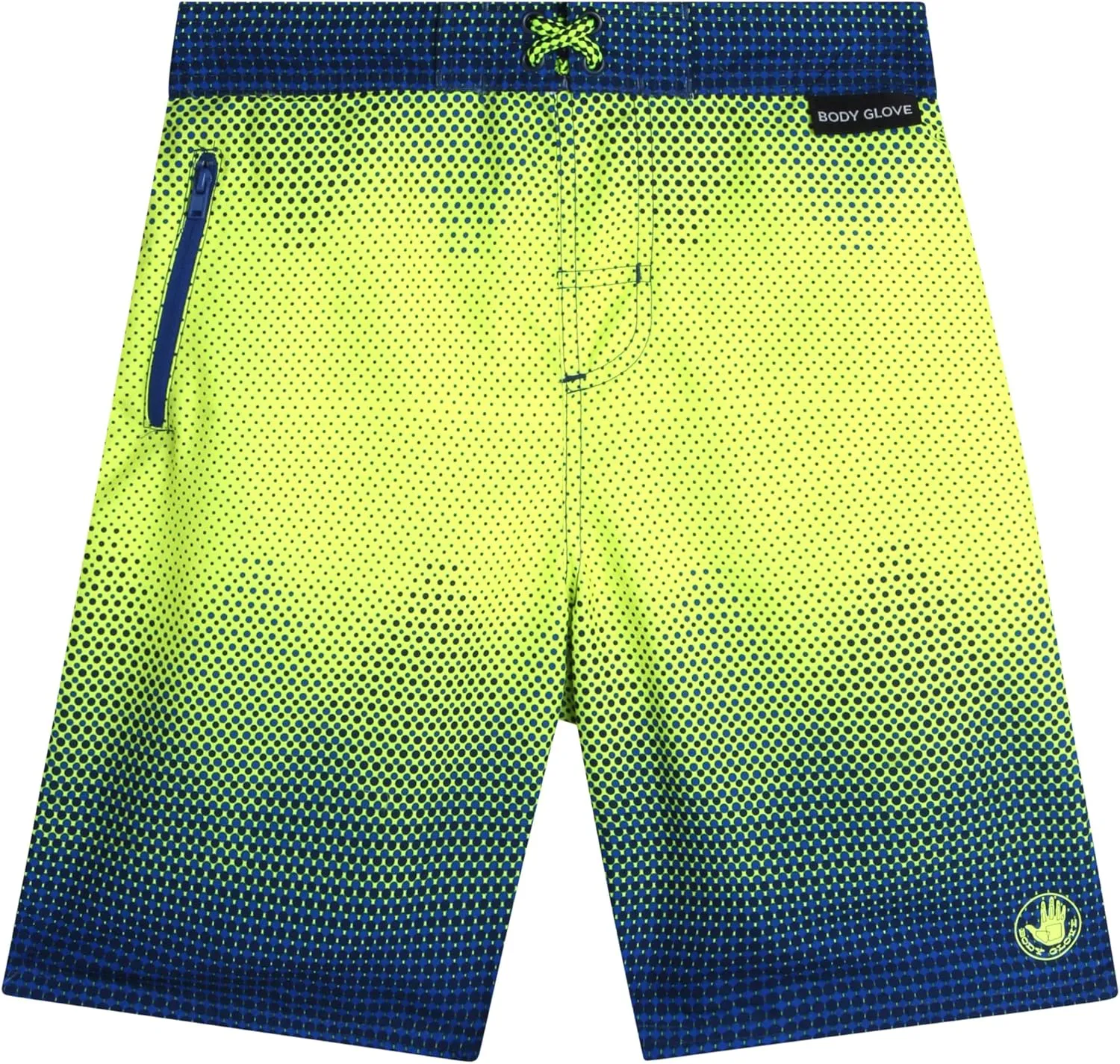 Body Glove Boys Swim Trunks - UPF 50  Quick Dry Boys Swim Board Shorts Bathing Suit Kids Swimwear with Pockets (Sizes: 8-16)