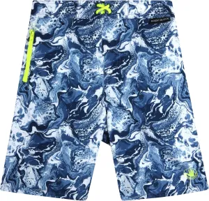 Body Glove Boys Swim Trunks - UPF 50  Quick Dry Boys Swim Board Shorts Bathing Suit Kids Swimwear with Pockets (Sizes: 8-16)