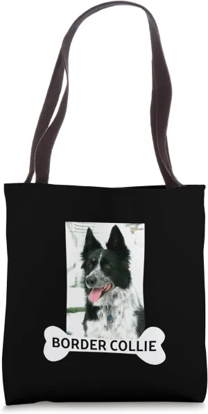 Border Collie Dog Champion Herder Tote Bag