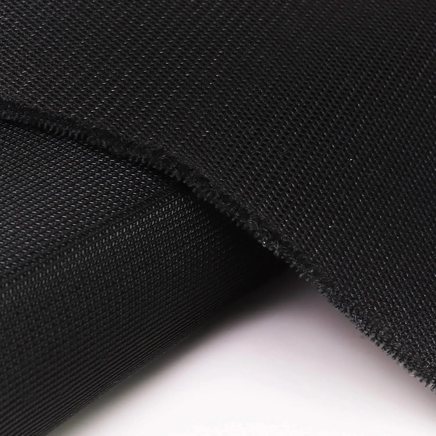 Breathable 3D Air Mesh Fabric,Light 3 Layers Sandwich Spacer Mesh Fabric, Apply to DIY Craft,Upholstery,Home Applications, Chair,Bags,Clothes,Shoes, Lining, 1yard/36 x56,Sold by The Yard (Black)