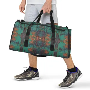 Bronze On Malachite Duffle Bag