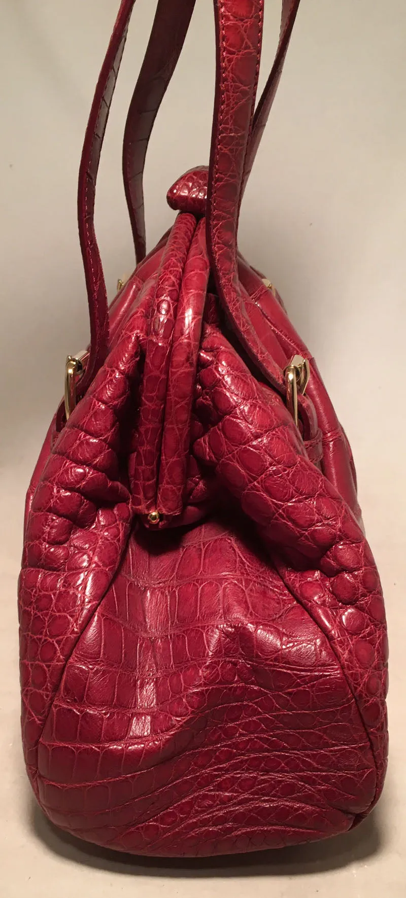 Brooks Brothers Red Alligator Doctor Bag