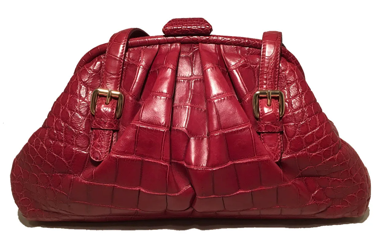 Brooks Brothers Red Alligator Doctor Bag