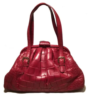 Brooks Brothers Red Alligator Doctor Bag