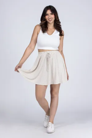 Brutally Honest Women's Adjustable Drawstring Lounge Skirt