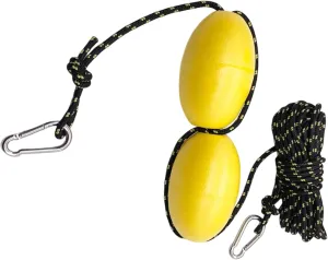 Buoys Float Leash with Clip Rope 30ft.. Marine Rope Tow Line Easy to Use for Fishing Drift Sea Anchors Systems