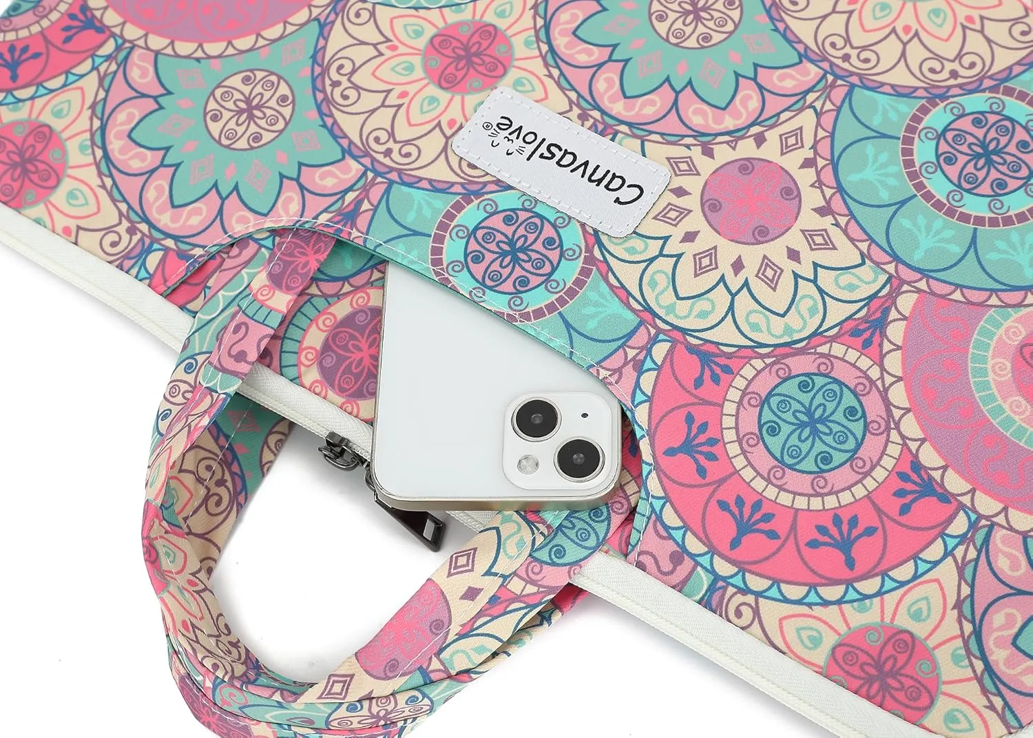 Canvaslove Water Resistant Laptop Shoulder Sleeve Case Bag for MacBook Pro 16 inch and 15.6 inch and 16 inch laptop