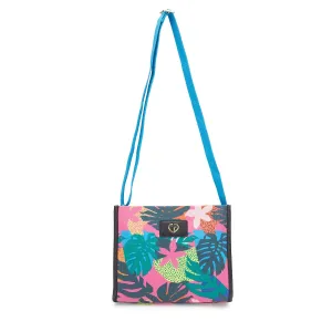 Caprese Octavia Medium Fuchsia Sling Bag