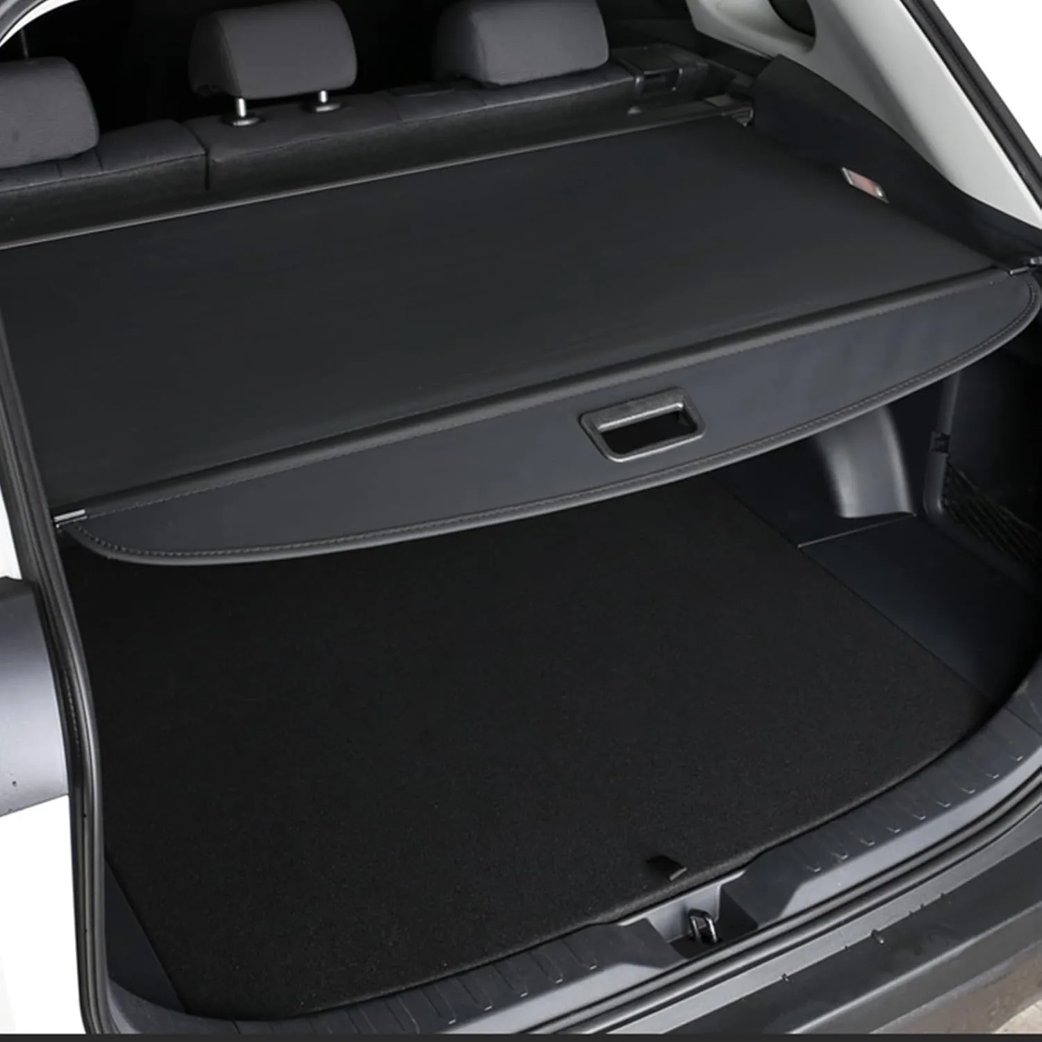 Car Rear Boot Trunk Cargo Covers Parcel Shelf for Jiangling Ford Everest Retractable Cargo Cover Luggage Shade Shield Auto Accessories