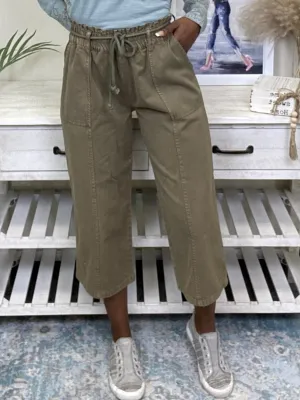 Carefree Women's High Rise Cargo Pants * Final Sale*