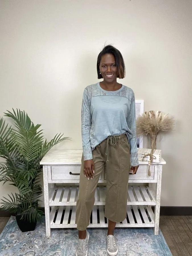Carefree Women's High Rise Cargo Pants * Final Sale*
