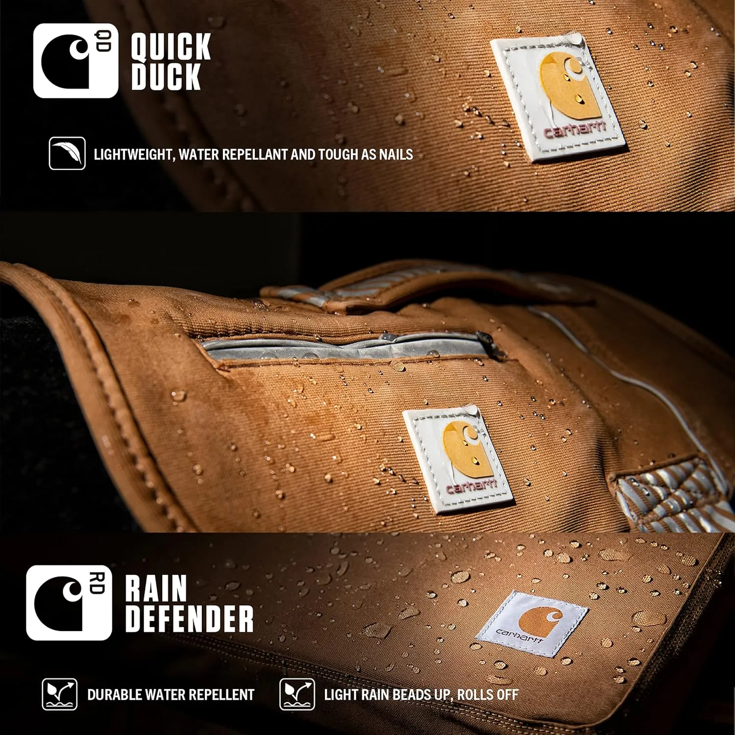 Carhartt Gear P0000321 Quick Duck® Jac - X-Large - Carhartt Brown