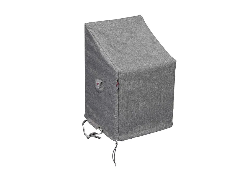 Chair Cover Small - 25.5"W x 28"D x 29''/42"H - Platinum By Shield