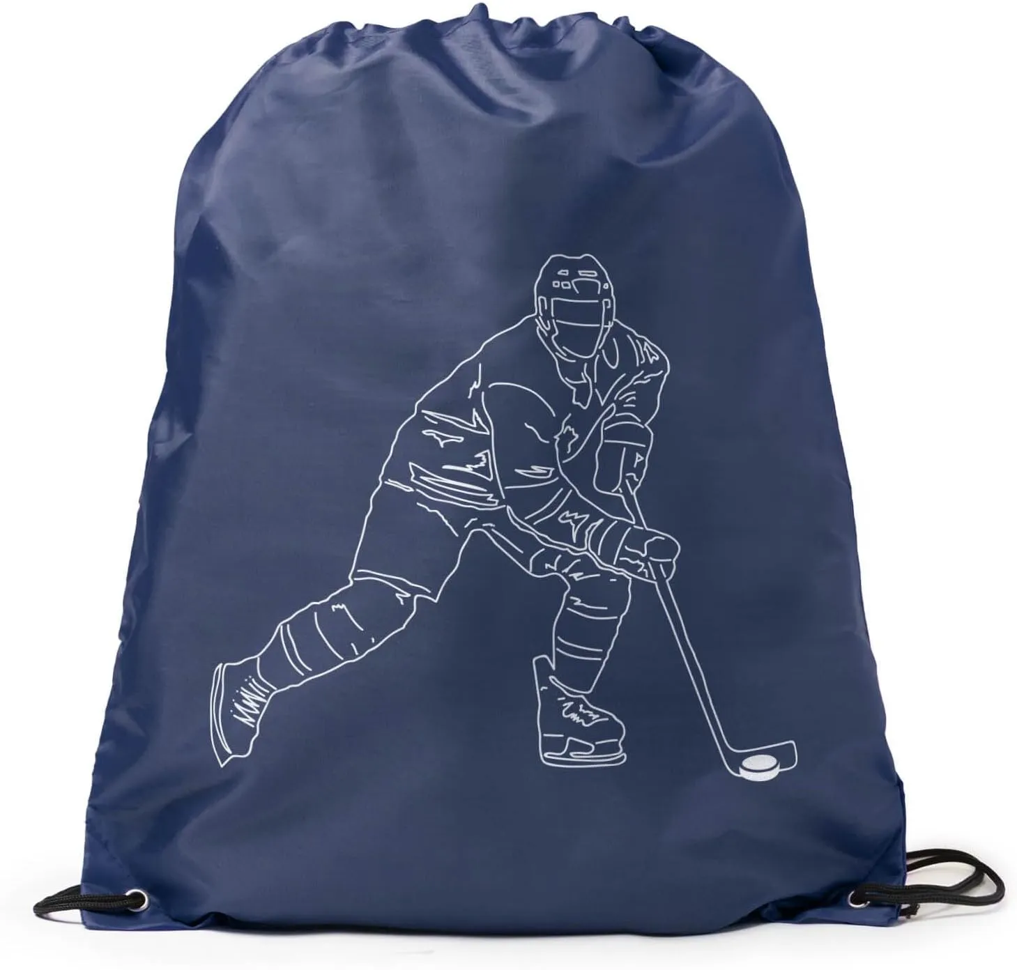 ChalkTalkSPORTS Hockey Sport Pack Cinch Sack | Hockey Player Sketch
