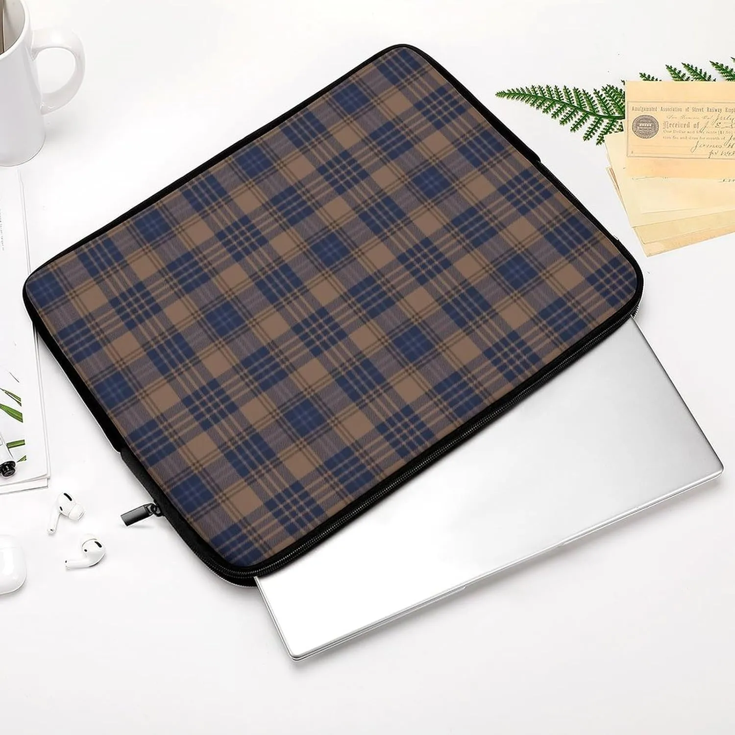 Checkered Black And White All Print Hands Free Withdrawal Laptop Bag Unisex