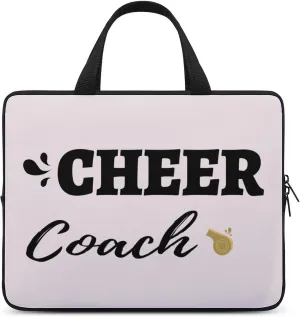 Cheerleaders And Whistles Laptop Bag Laptop Case Computer Messenger Bag with Adjustable Shoulder Strap