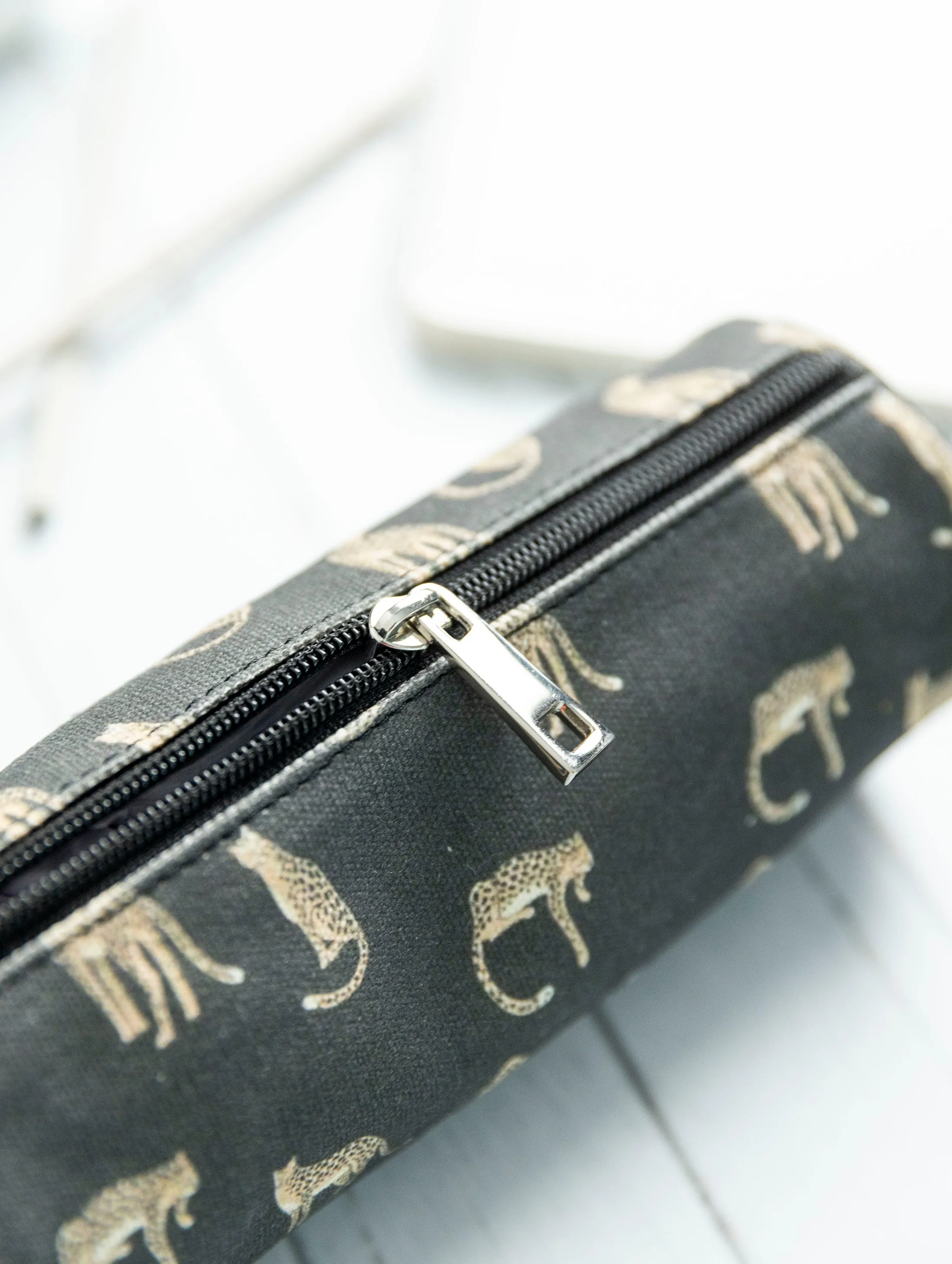 Cheetah Love-Canvas Pencil Case