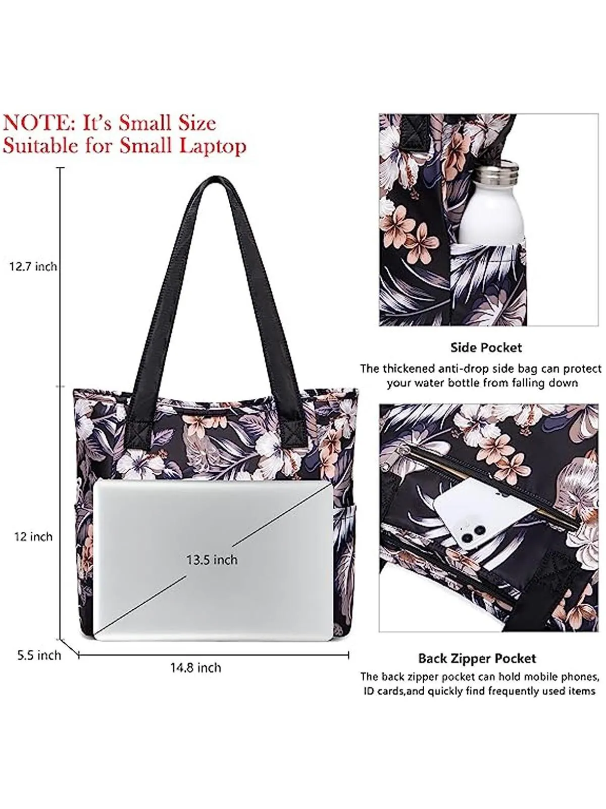 Chic & Versatile Women's Laptop Tote Bag: Perfect for Work, Gym, School, and Travel