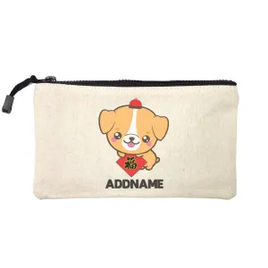 Chinese New Year Dog Greeting SP Stationery Pouch