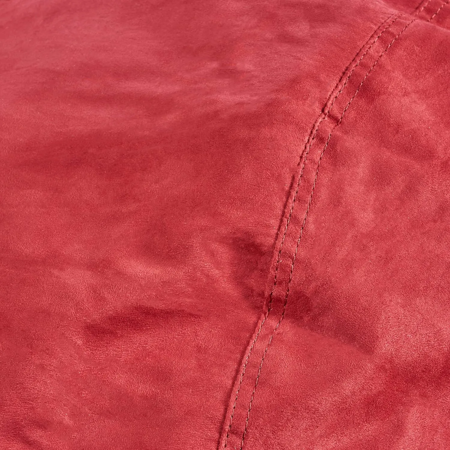 Christopher Knight Home CKH Suede Bean Bag, 8', Chinese Red