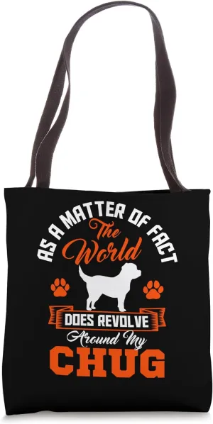 Chug Pughuahua Owner Dog Hybrid Lover Breeder Fur Parent Tote Bag