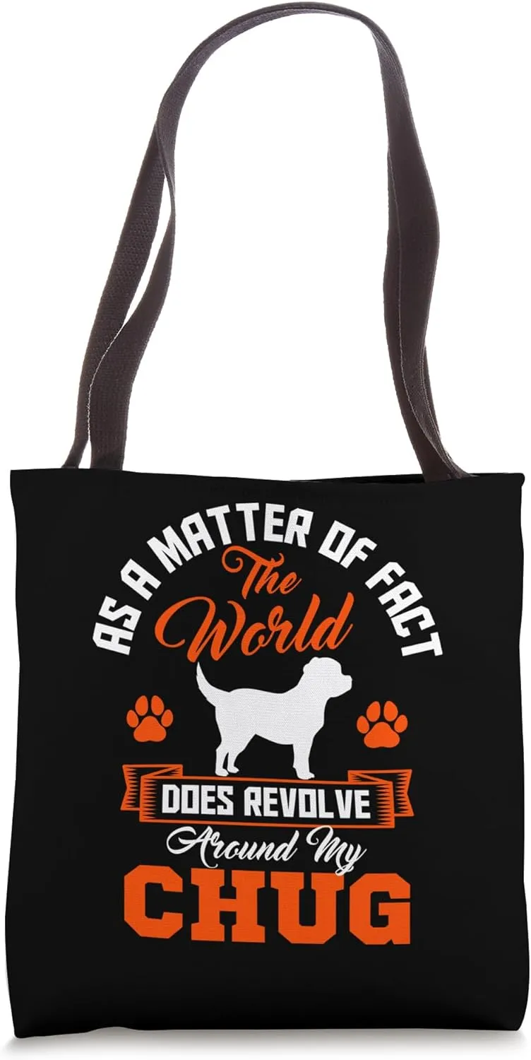Chug Pughuahua Owner Dog Hybrid Lover Breeder Fur Parent Tote Bag