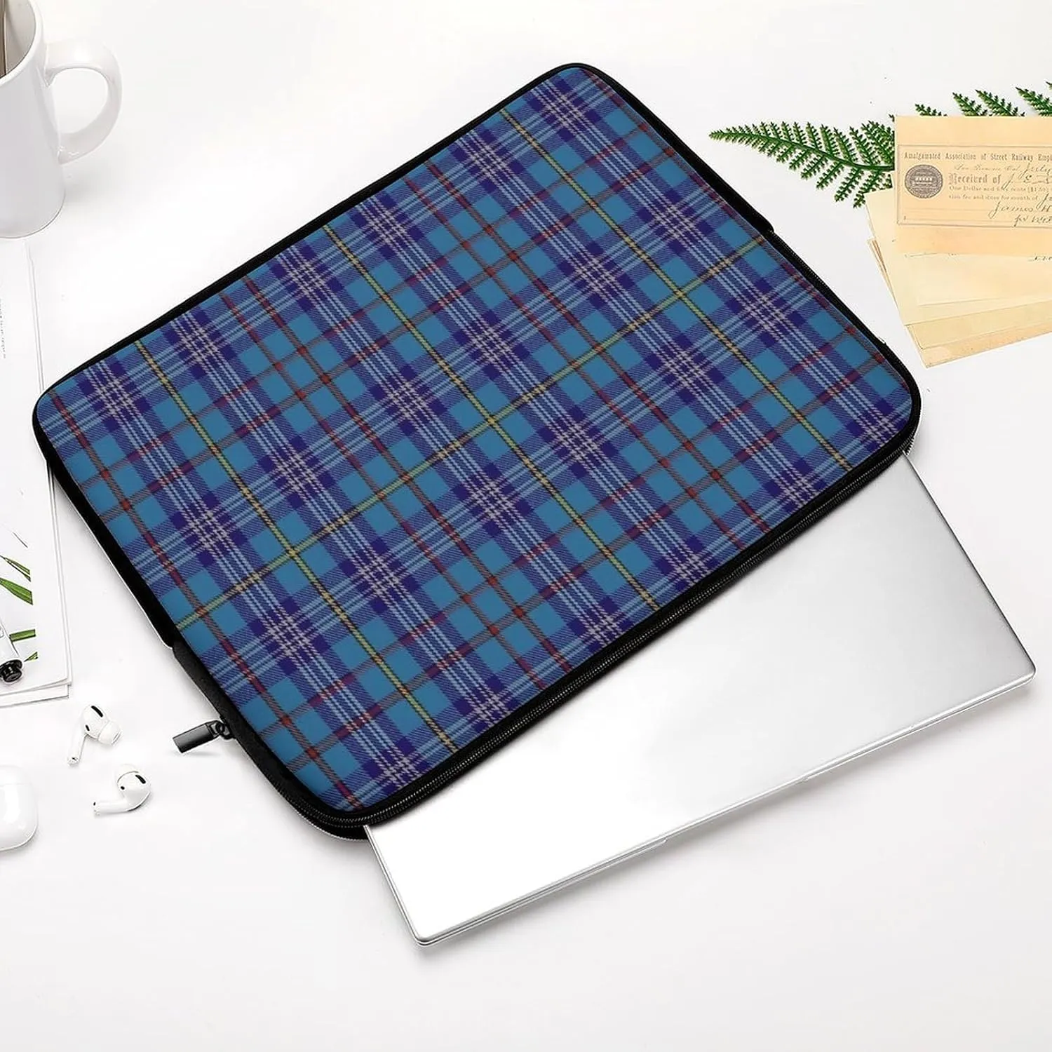 Clan Rutherford Tartan All Print Hands Free Withdrawal Laptop Bag Unisex
